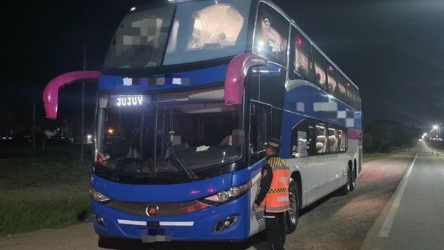 Los detalles del operativo en el colectivo desde Córdoba a Jujuy.
