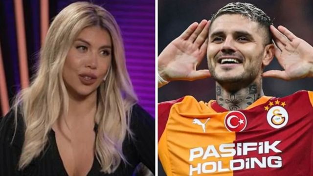 Wanda Nara y Mauro Icardi.