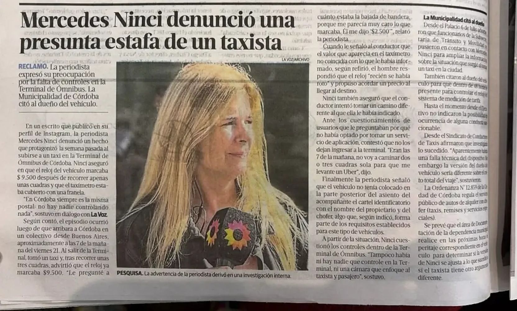 Mercedes Ninci.