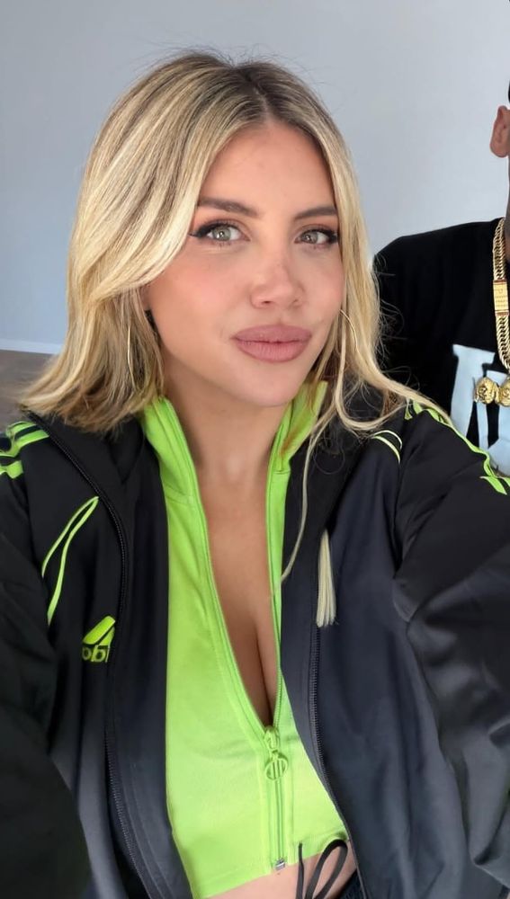 Wanda Nara y L-Gante.