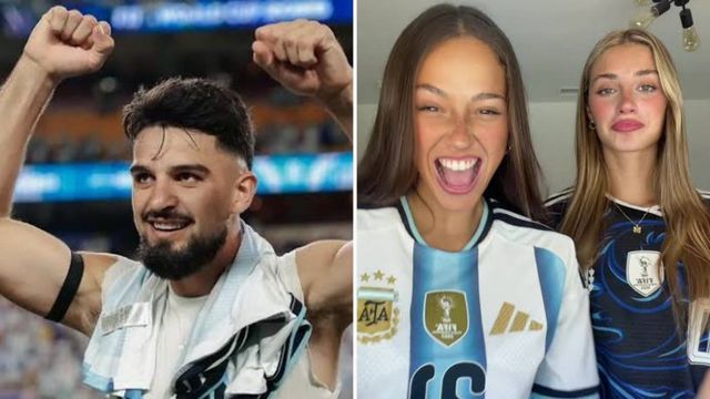 "Flaco" López, Clari Cremaschi y Jazmín Peralta.