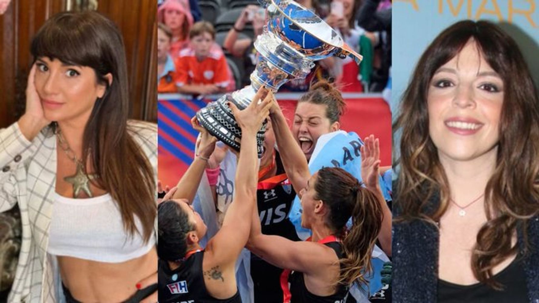 Las celebridades, felices con Las Leonas.