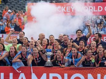 El mensaje de la Selección argentina de fútbol para Las Leonas por su cosagración en  el Mundial