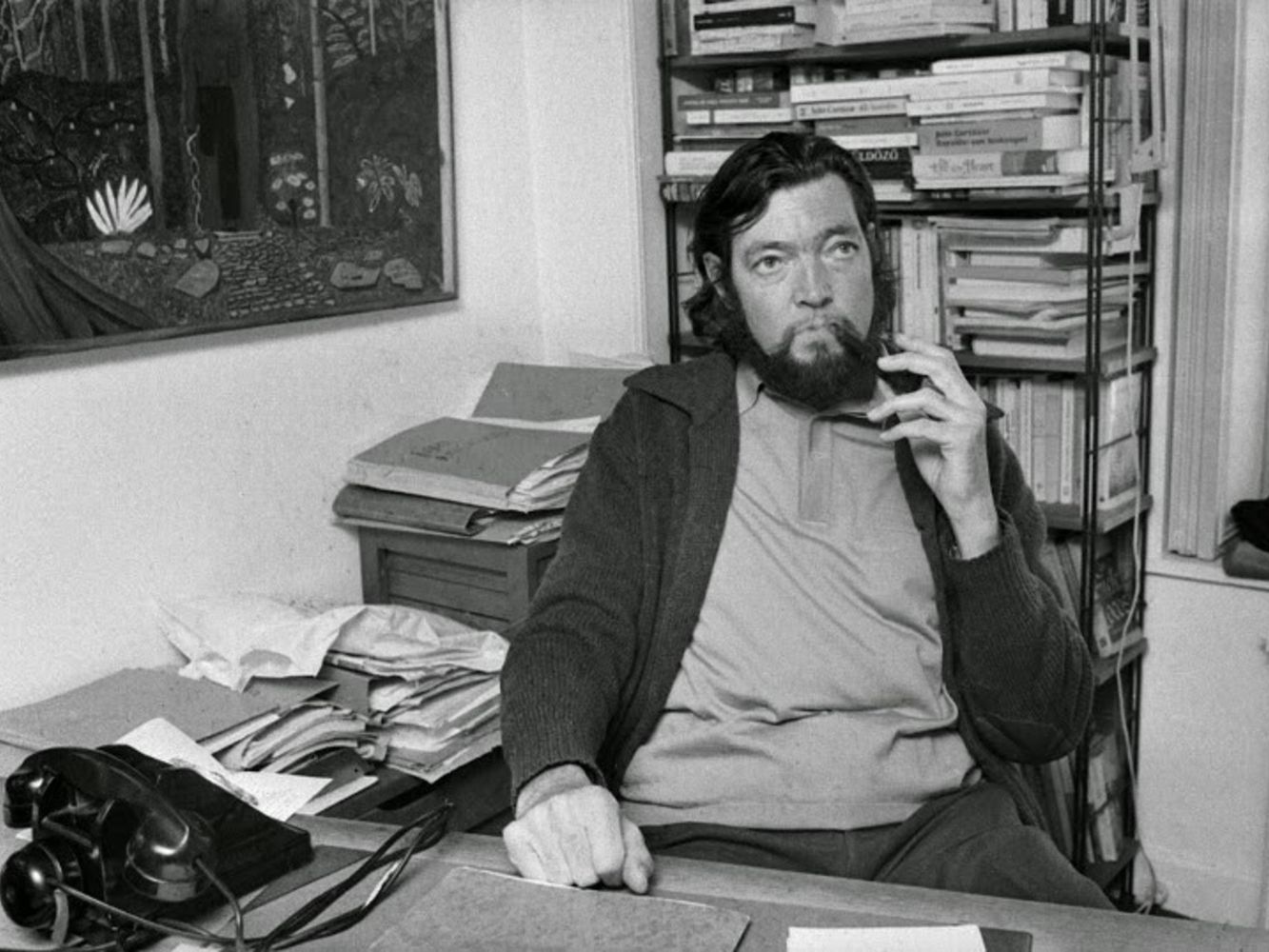 Julio Cortázar, escritor: "No tengo ninguna noción de tiempo. Me resulta insoportable. Escribo sin horarios"