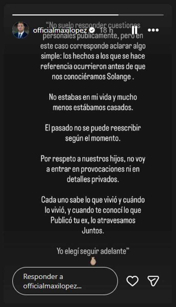 La respuesta de Maxi López tras el descargo de Wanda Nara