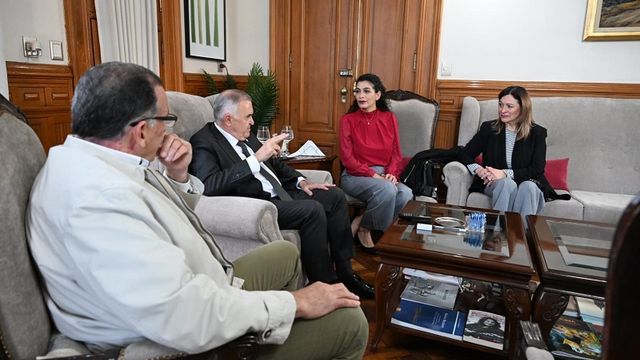 Junto a Jaldo, Morgenstein y Najar delinearon una agenda que combina cultura, salud y participación.