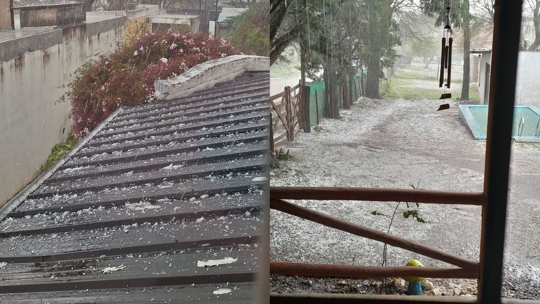 Granizo en Córdoba.
