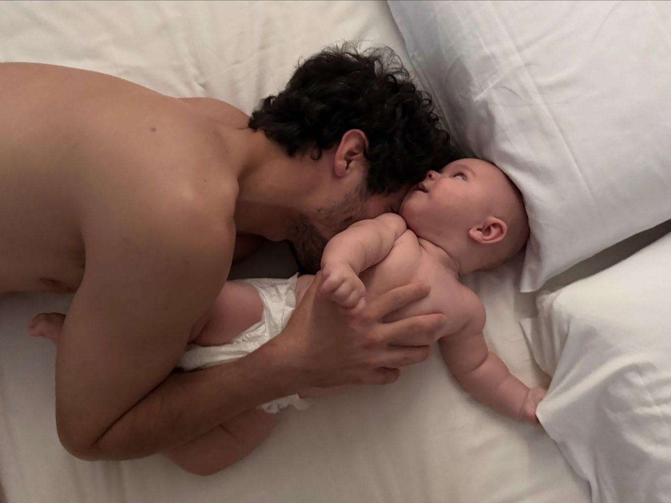 Dante, hijo de Chino Darín y Úrsula Corberó