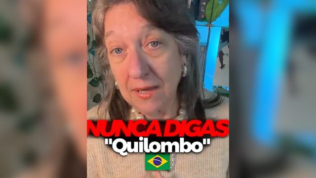 Sonia, la profesora de portugués, que explicó por qué no decir esa palabra en Brasil.