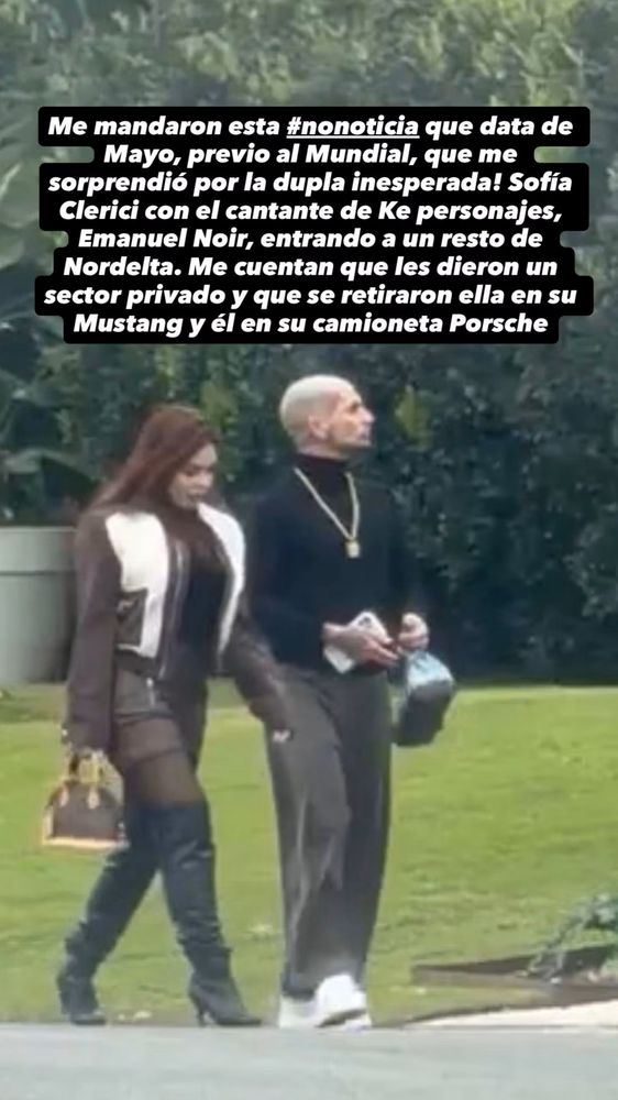 Sofía Clerici y Emanuela Noir