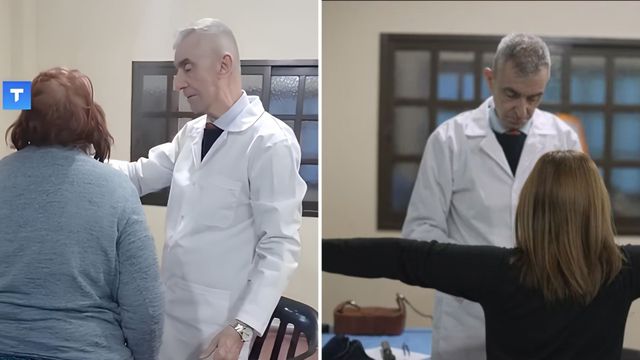 Nelson Castro volvió a ejercer la medicina