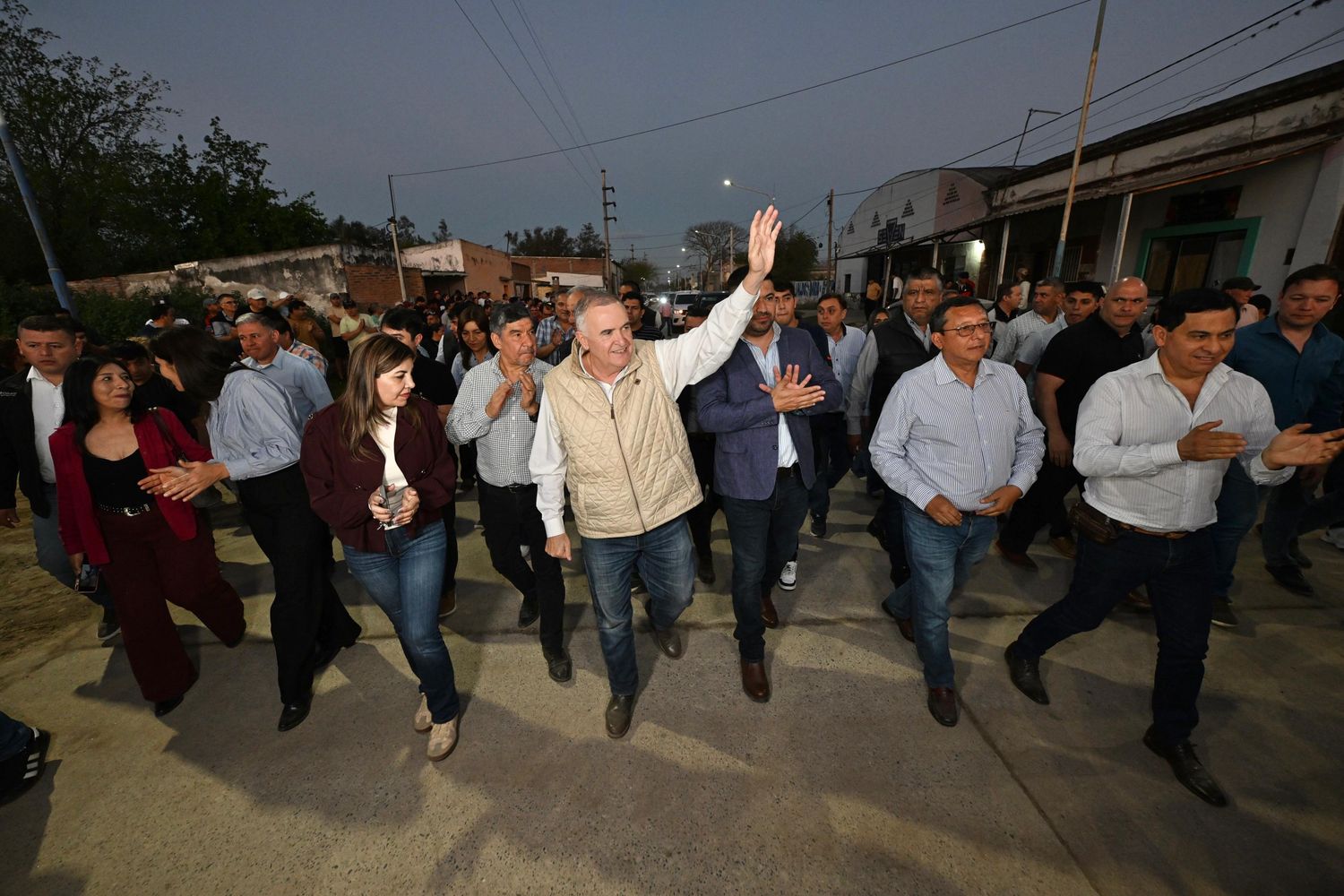 La visita incluyó la inauguración de obras y la revisión de trabajos preventivos ante las lluvias.