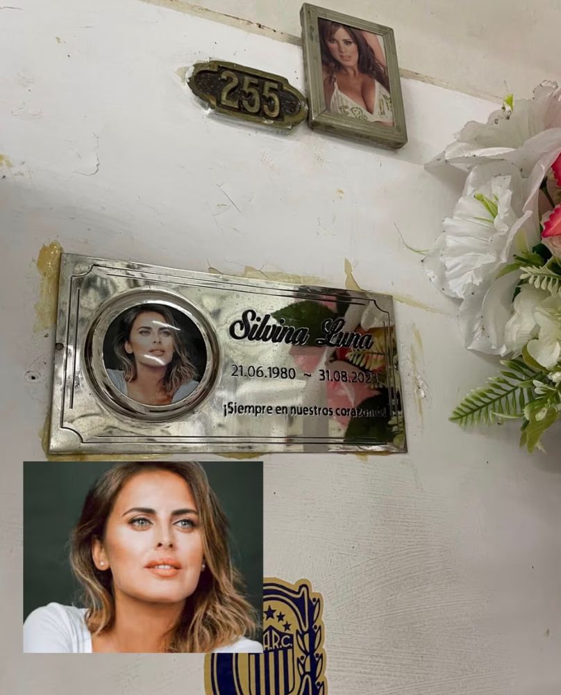 Conmoción por el estado de la tumba de Silvina Luna