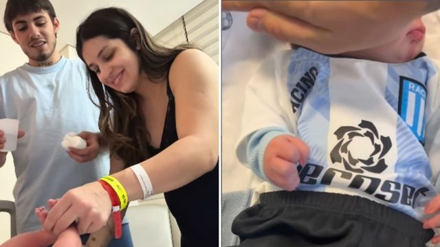 Alejo Ciganotto fue papá