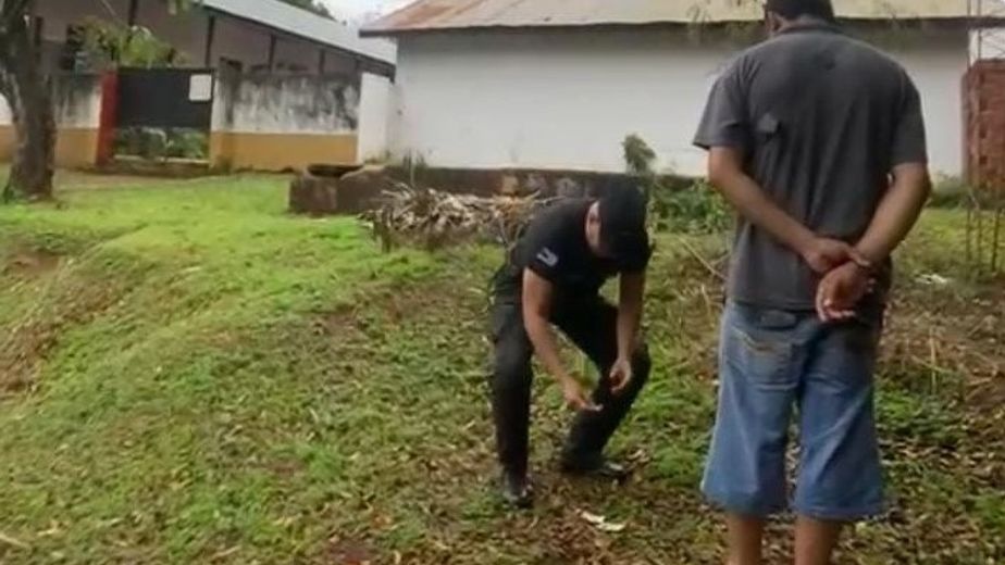 Puerto Libertad: detuvieron a un joven con "pedra" en inmediaciones de una escuela