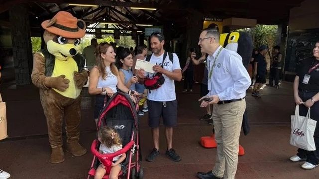 Cataratas del Iguazú celebró al turista 1 millón.