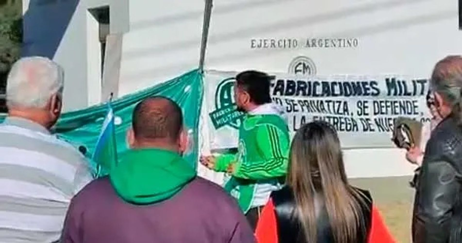 Reclamo de ATE en Villa María.