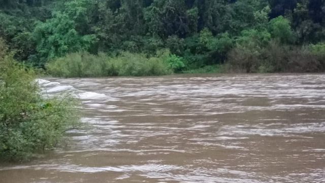 Cerraron el acceso al Parque Provincial Moconá por la crecida del arroyo Yabotí.
