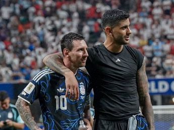 La emoción del "Cuti" Romero por el anuncio de Messi: "Qué locura que haya llegado este día"