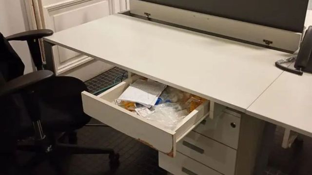 Ataque a la sala de prensa de la Casa Rosada