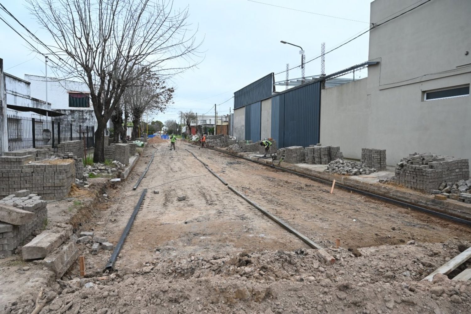Obras/pavimento.
