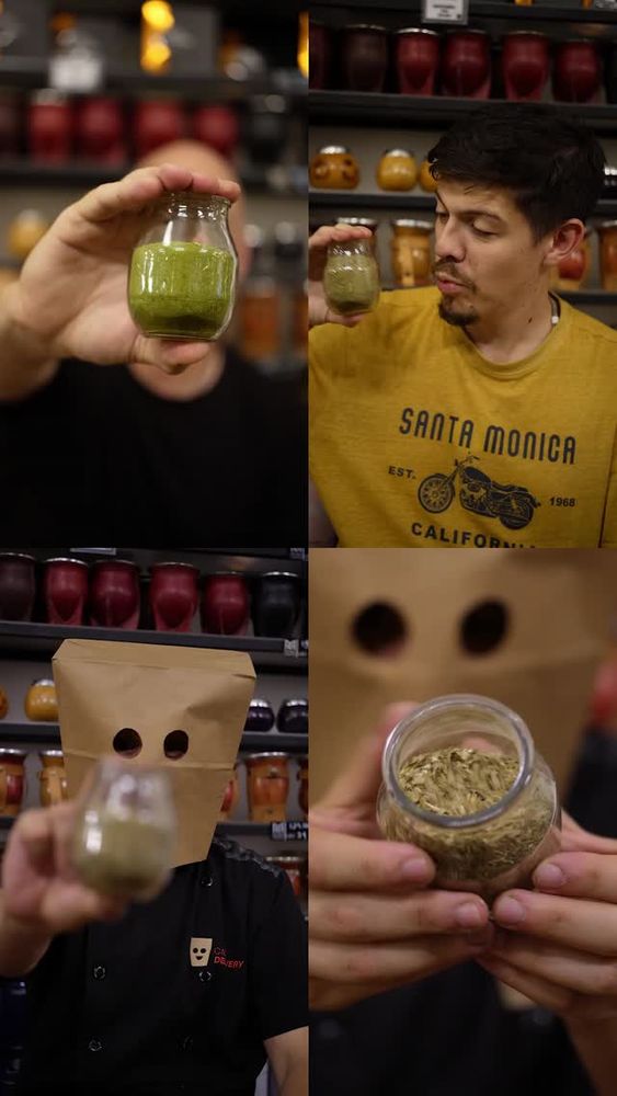 La temperatura varía según el tipo de yerba.