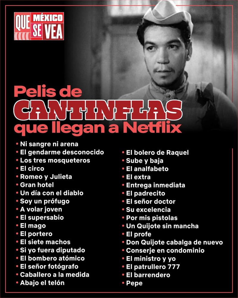 Los clásicos de Cantinflas vuelven a estar disponibles para disfrutar en streaming.