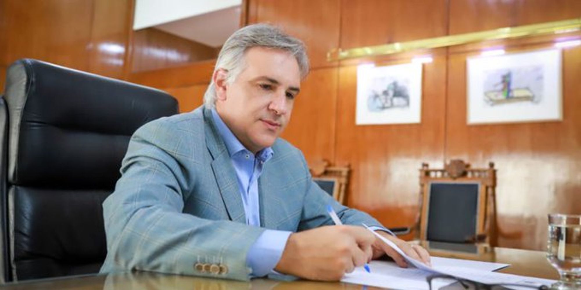 Martín Llaryora, gobernador de Córdoba.