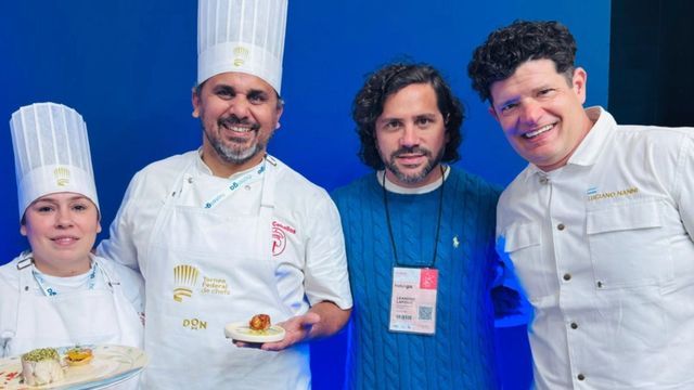 Maxi Ceballos lleva los sabores de Concordia a la final del Torneo Federal de Chefs.