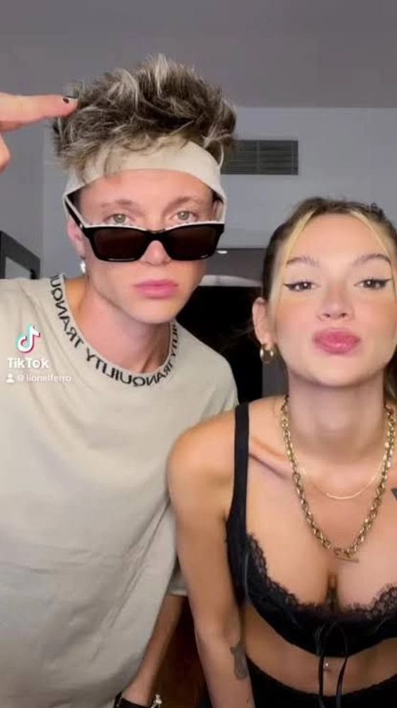 Sasha Ferro y Lionel Ferro
