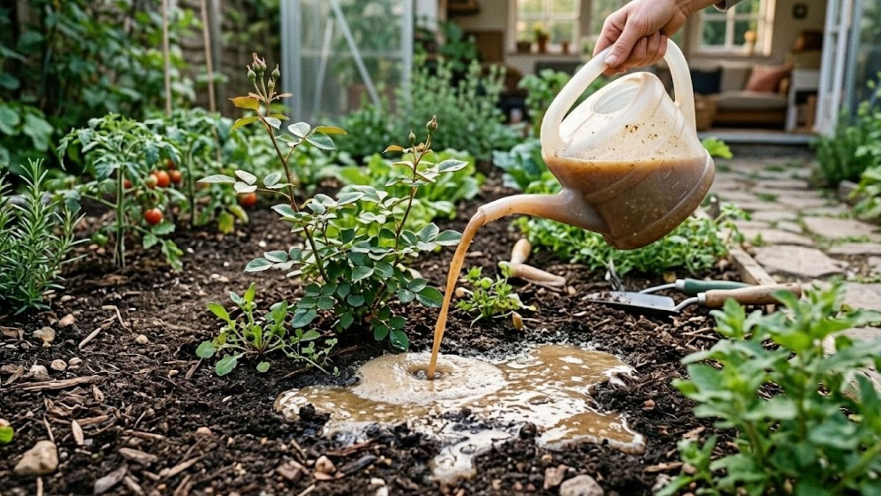 Un fertilizante ideal para el jardín.