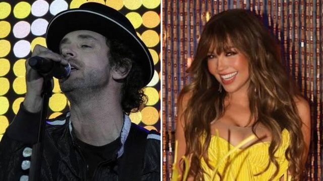 Gustavo Cerati y Thalía.
