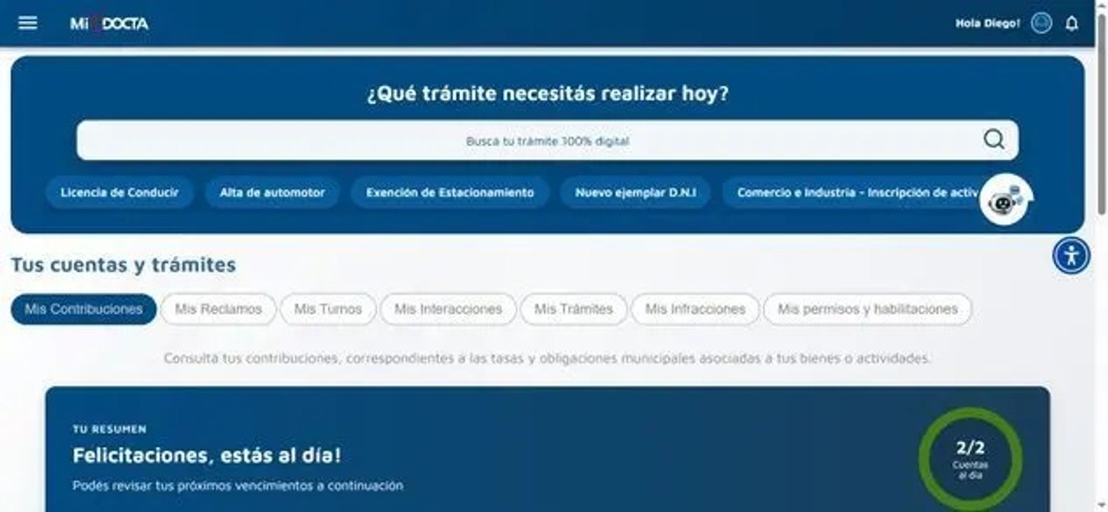 Mi Docta empieza a funcionar en Córdoba.