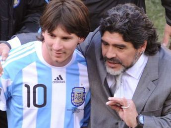 La 10 de Messi: jugó en la Selección, fue compadre de Maradona y no dudó, "se la tiene que llevar Leo"