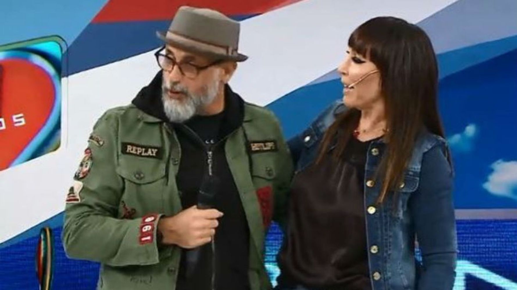 Jorge Rial y Moria Casán