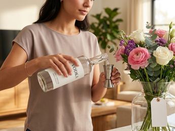 Diluir vodka en el agua del florero: para qué sirve y por qué lo recomiendan