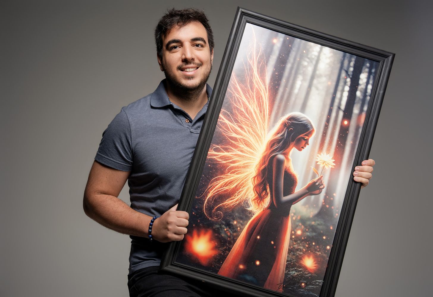 Hernán Simó, abogado y artista
