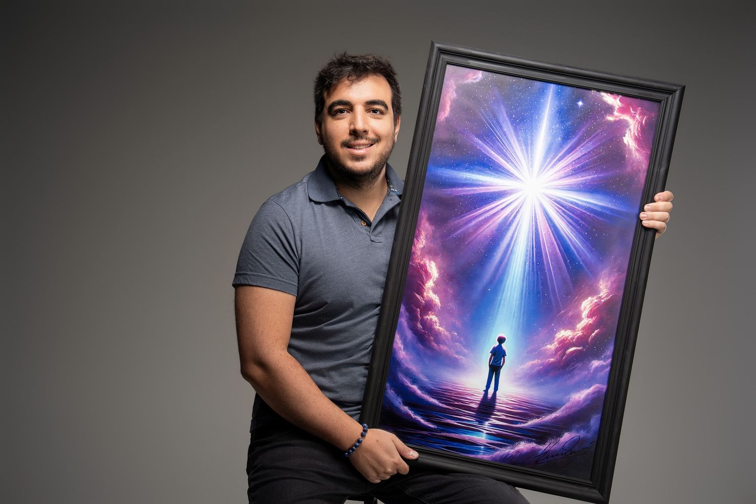 Hernán Simó, abogado y artista