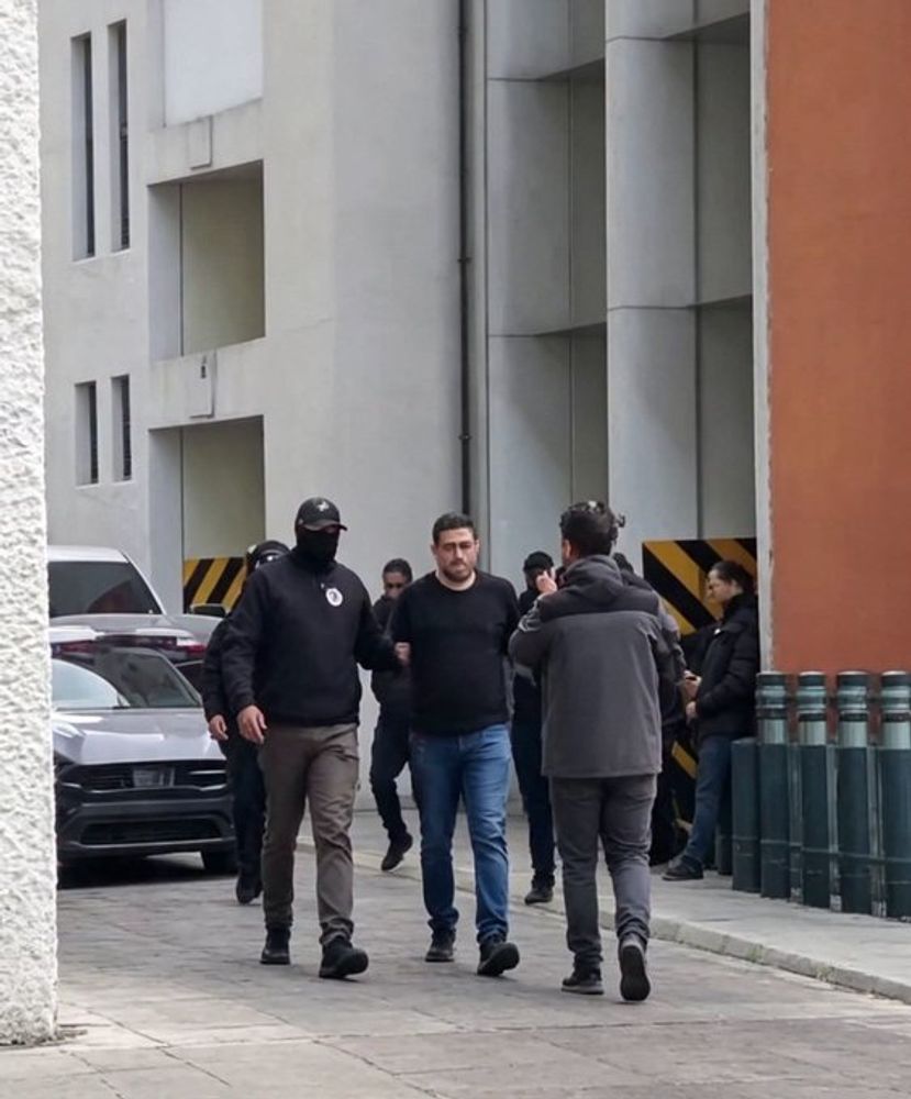 Diego Sebastián Rosen, el argentino detenido por la masacre en México.