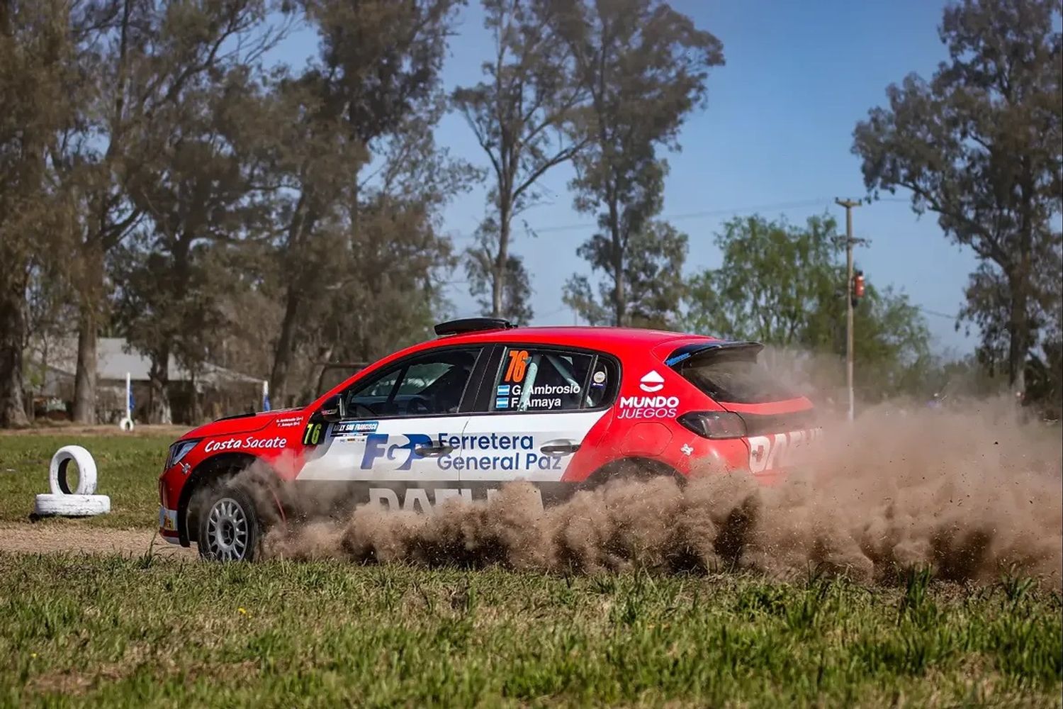 Guillermo Ambrosio y Franco Amaya Rally Argentino San Francisco