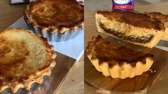 Tarta "soufflé" de coco y dulce de leche: la receta fácil que reinventa el clásico argentino para la merienda