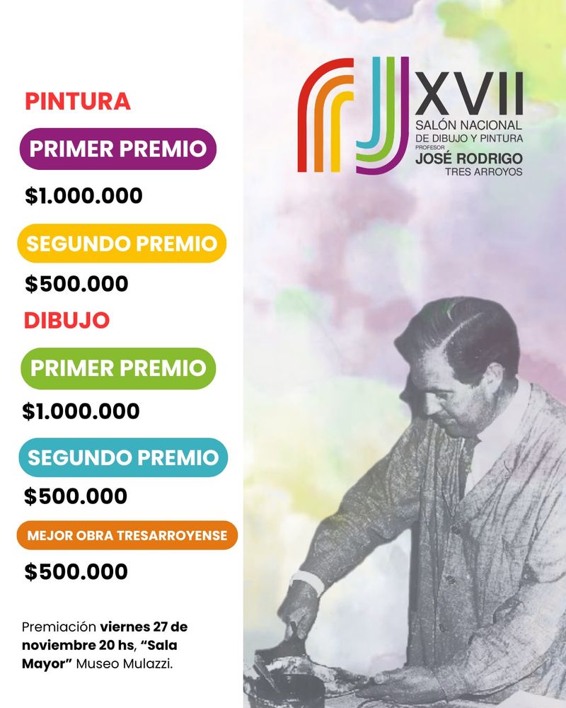 XVII Salón Nacional de Dibujo y Pintura "Prof. José Rodrigo"