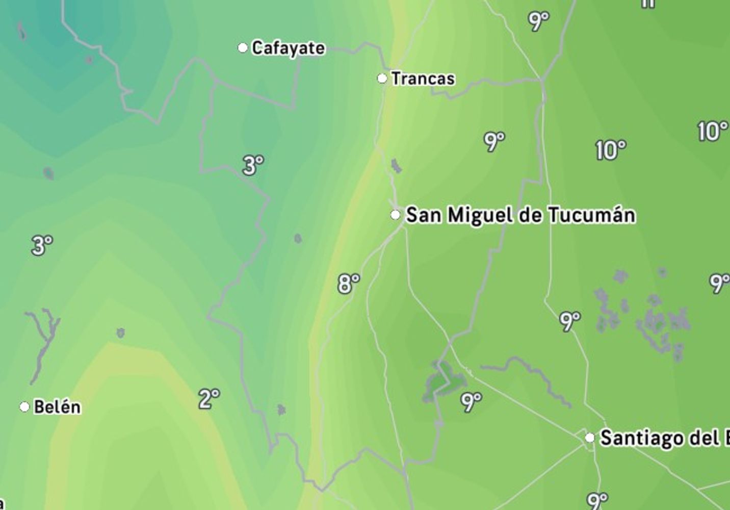 Tras una mínima de hasta 5°C, el termómetro llegará a los 25°C hacia el miércoles.
