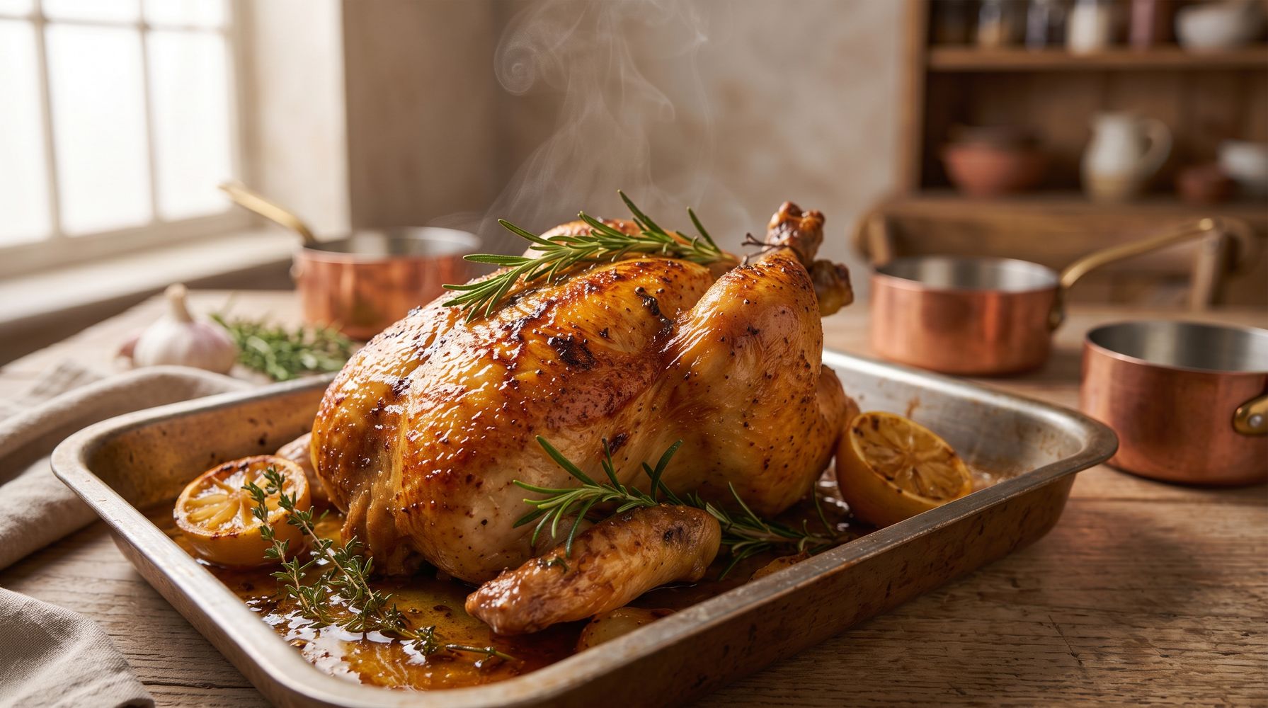 Jordi Cruz, chef: “Para que el pollo al horno quede crujiente pero jugoso hay que usar 5 gr de sal, 50 ml de aceite, 150 ml de agua”