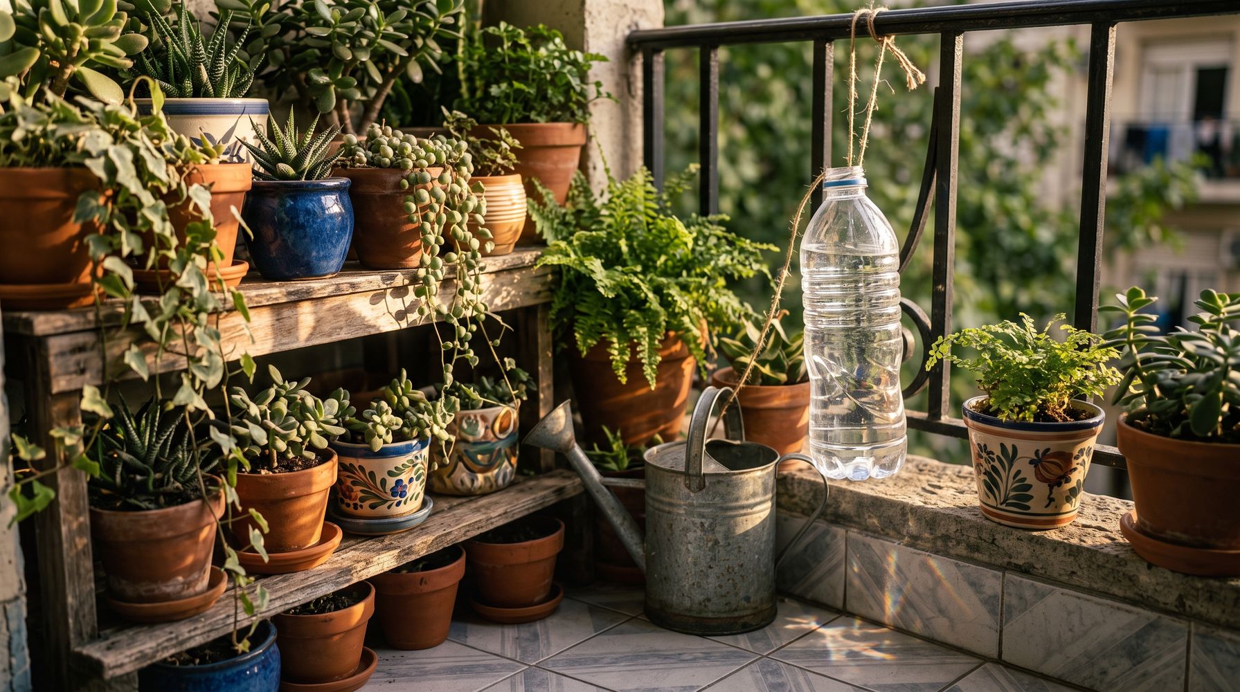 Colgar una botella de plástico con agua en la ventana: por qué lo recomiendan y para qué sirve