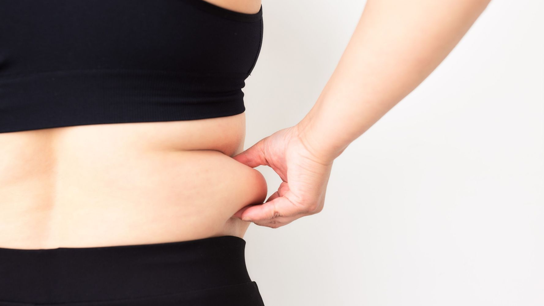 Grasa abdominal.