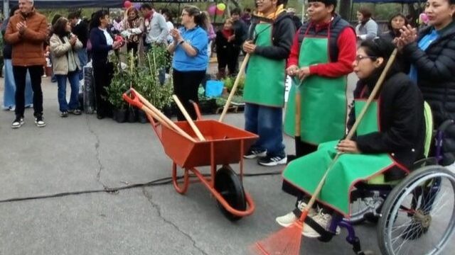 Los productores de APPOJUY aportaron plantines de recría, especies vegetales y bulbos, mientras que el municipio capitalino sumó a la donación herramientas y elementos que permitirán al Taller de Agronomía de APPACE retomar progresivamente sus actividades.