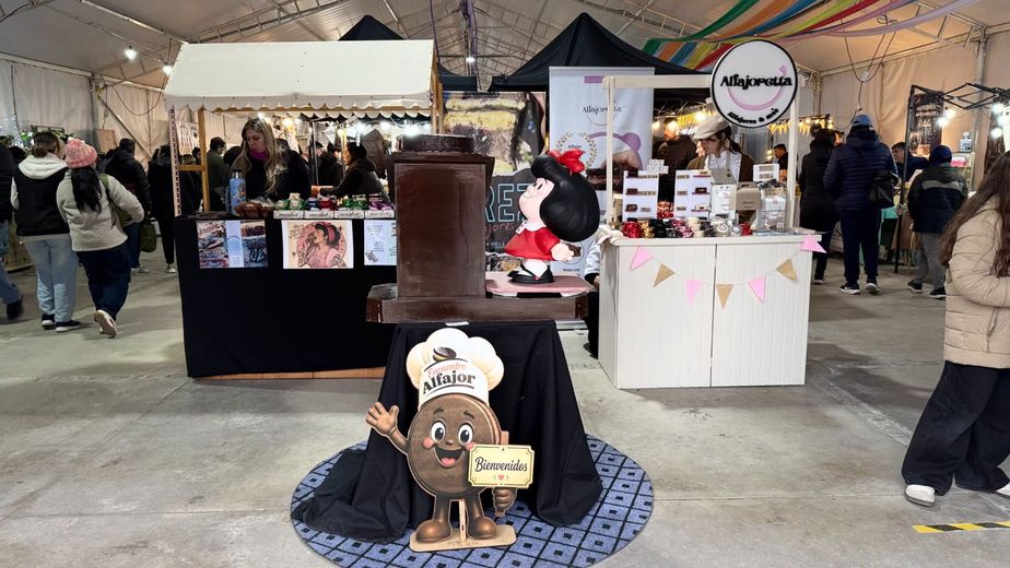 El Encuentro del Alfajor reunió 110 stands en el Paseo de los Artesanos.