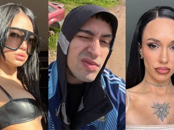 ¿Juega a dos puntas? Las fotos de Tiago PZK con Taichu y La Joaqui en la misma fiesta que encendieron la polémica