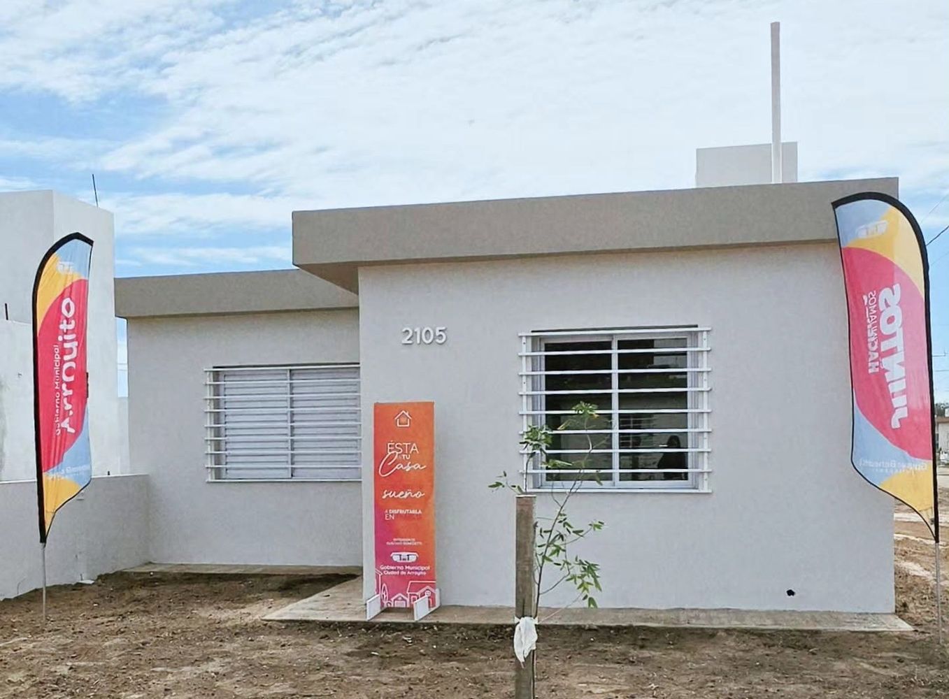 El Municipio de Arroyito entregó 2 nuevas viviendas del Plan Casa